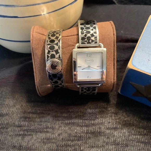 Coach Watch and Matching Bangle - Picture 1 of 4